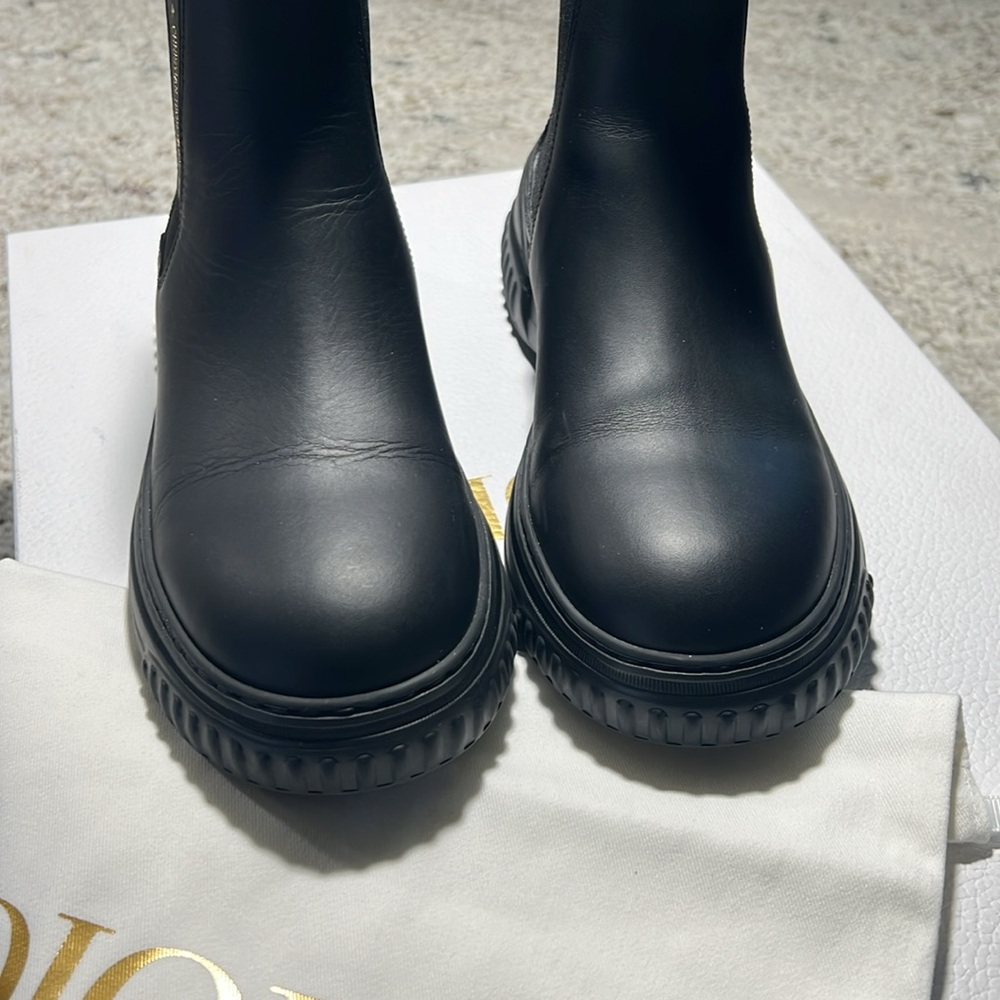 Dior D-RACER calfskin boot - Picture 2 of 4